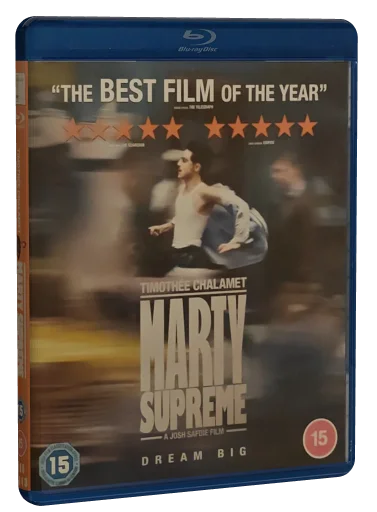 Marty Supreme Blu-ray, A24