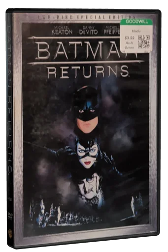 Batman Returns DVD, Warner Home Video