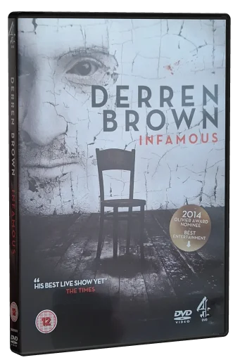 Derren Brown: Infamous DVD cover