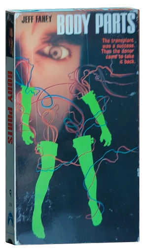 Body Parts VHS cover