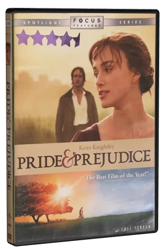 Pride & Prejudice DVD, Universal Studios Home Entertainment