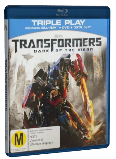 Transformers: Dark of the Moon Blu-ray, Paramount Home Video