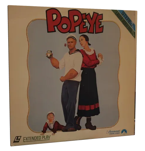 Popeye Laserdisc, Paramount Home Video