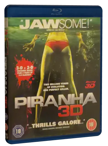 Piranha 3D Blu-ray, Entertainment in Video