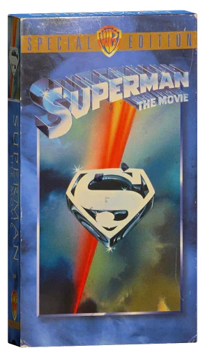 Superman VHS, Warner Bros. Home Video