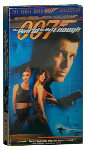The World Is Not Enough VHS, MGM Home Entertainment