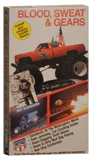 Blood, Sweat & Gears VHS cover