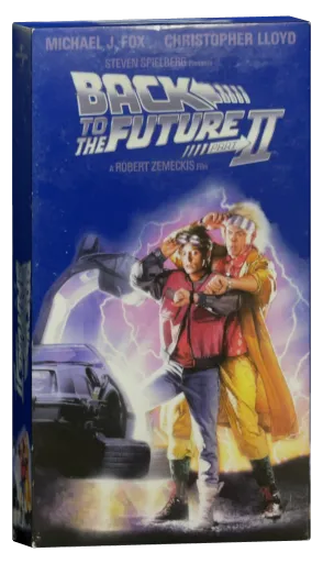 Back to the Future Part II VHS, Universal Studios