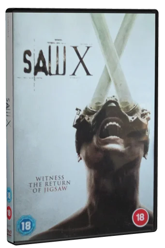 Saw X DVD, Lionsgate