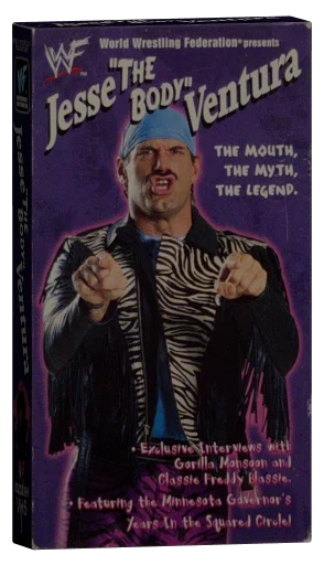 Jesse "The Body" Ventura VHS cover