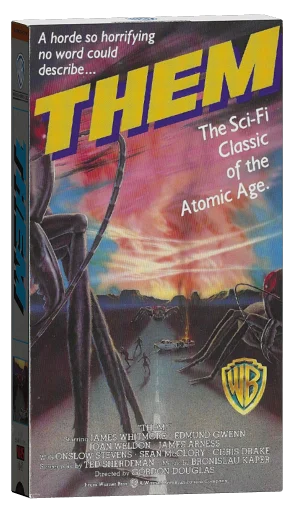 Them! VHS, Warner Home Video