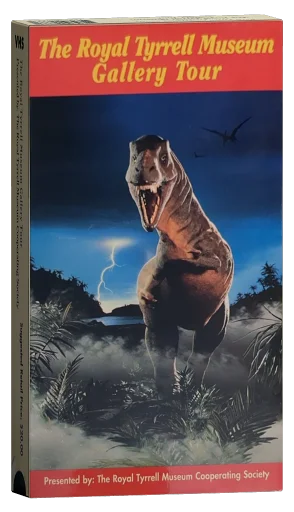 The Royal Tyrrell Museum Gallery Tour VHS cover