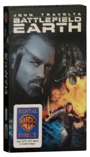 Battlefield Earth VHS, Warner Home Video
