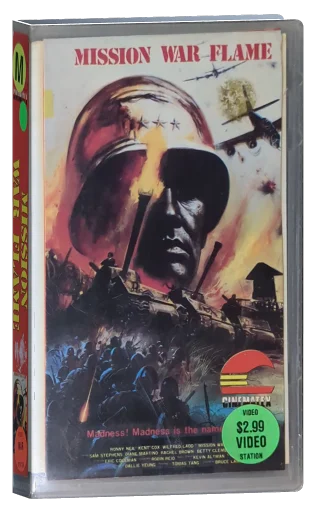 Mission War Flame VHS cover