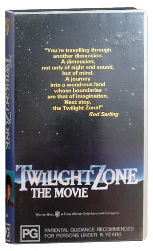 Twilight Zone: The Movie VHS, Warner Home Video