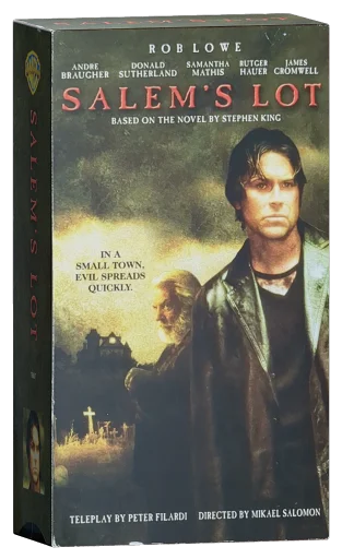 Salem's Lot VHS cover