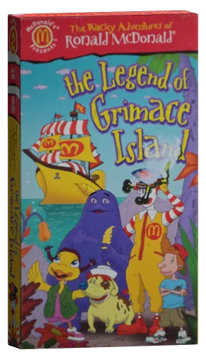 The Wacky Adventures of Ronald McDonald VHS cover
