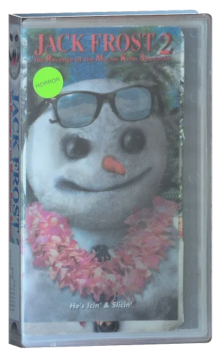 Jack Frost 2: The Revenge of the Mutant Killer Snowman VHS cover