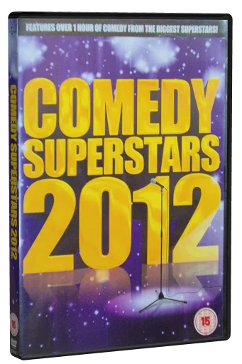Comedy Superstars 2012 DVD cover