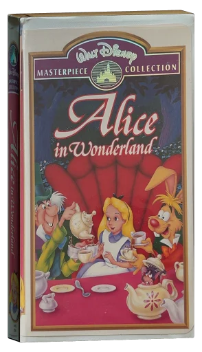 Alice in Wonderland VHS, Walt Disney Home Video
