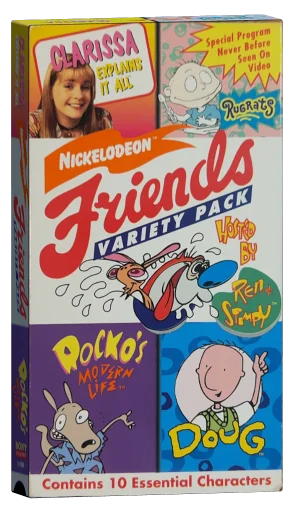 Nickelodeon Friends Variety Pack VHS, Sony Wonder