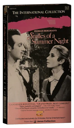 Smiles of a Summer Night VHS, Embassy Home Entertainment