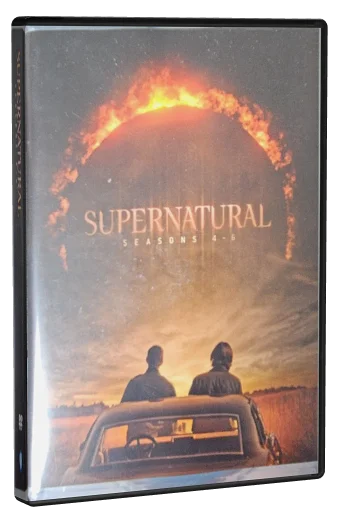 Supernatural season 4-6 DVD cover