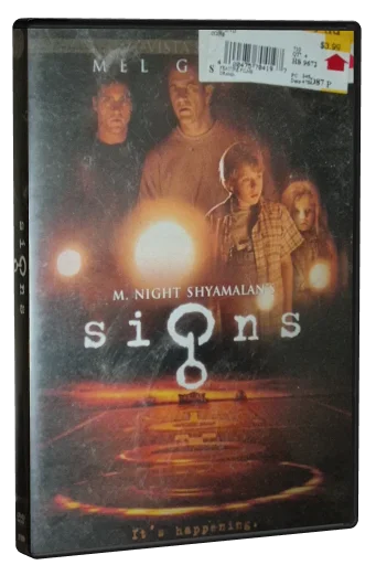 Signs DVD, Touchstone Home Entertainment