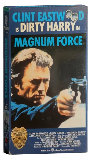 Magnum Force VHS, Warner Home Video