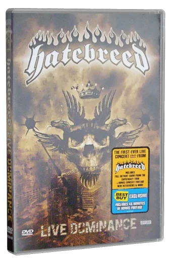 Hatebreed: Live Dominance DVD cover