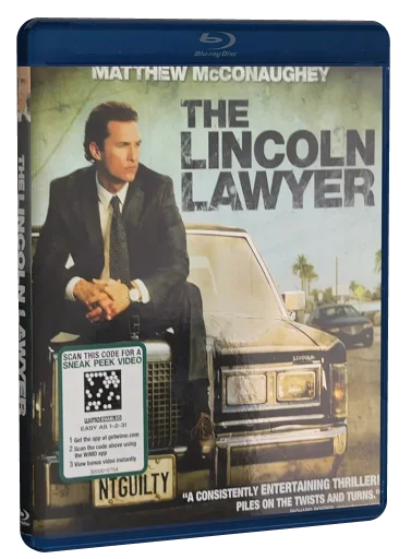 The Lincoln Lawyer Blu-ray, Lionsgate