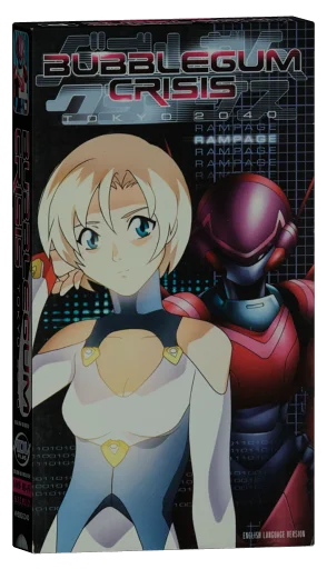Bubblegum Crisis Tokyo 2040 VHS, ADV Films