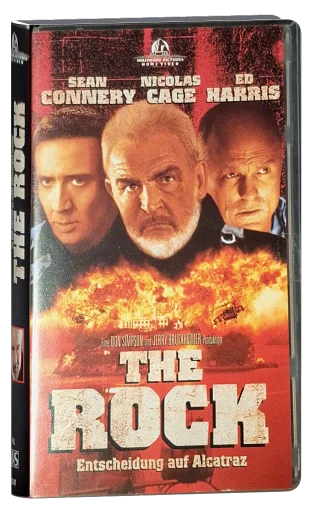 The Rock VHS, Hollywood Pictures Home Video