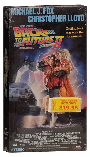 Back to the Future Part II Betamax, MCA Universal Home Video