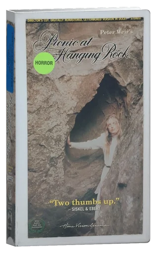 Picnic at Hanging Rock VHS, Home Vision Cinema