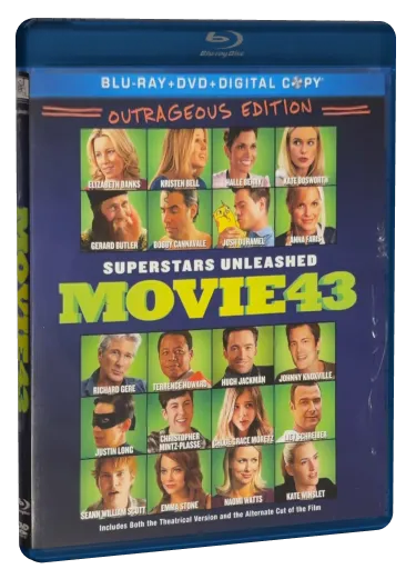 Movie 43 Blu-ray, Media