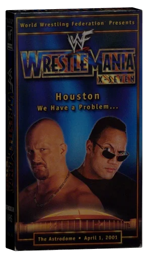 WWF WrestleMania X-Seven VHS cover