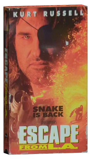 Escape from L.A. VHS, Paramount