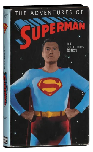 Adventures of Superman VHS, Columbia House Video Library
