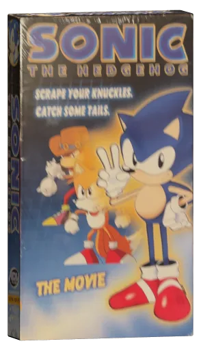 Sonic the Hedgehog: The Movie VHS, ADV Films