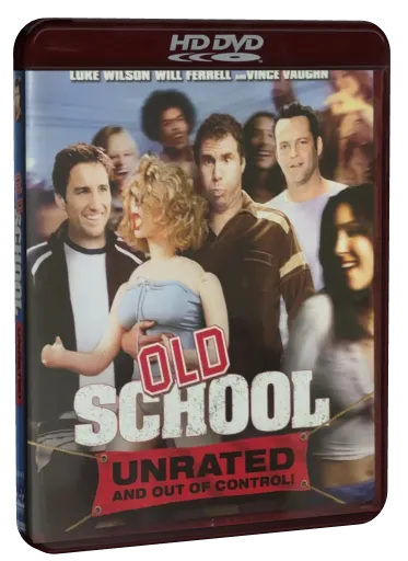 Old School HD-DVD cover