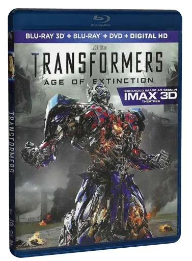 Transformers: Age of Extinction Blu-ray, Paramount Pictures