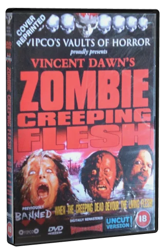 Zombie Creeping Flesh DVD cover