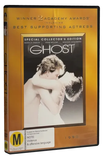 Ghost DVD, Paramount Pictures Home Entertainment