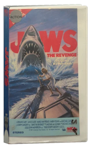 Jaws: The Revenge VHS, MCA Home Video