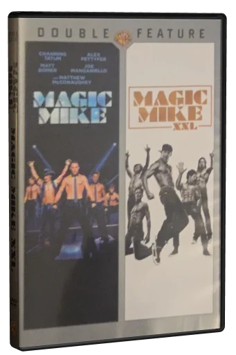 Magic Mike / Magic Mike XXL DVD cover