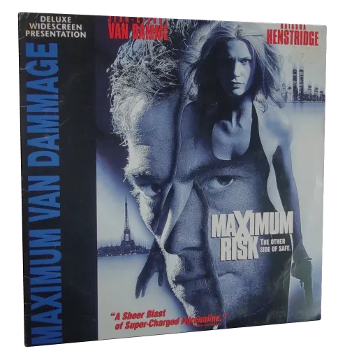 Maximum Risk Laserdisc, Columbia TriStar Home Video