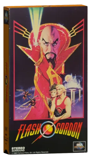 Flash Gordon VHS, MCA Home Video