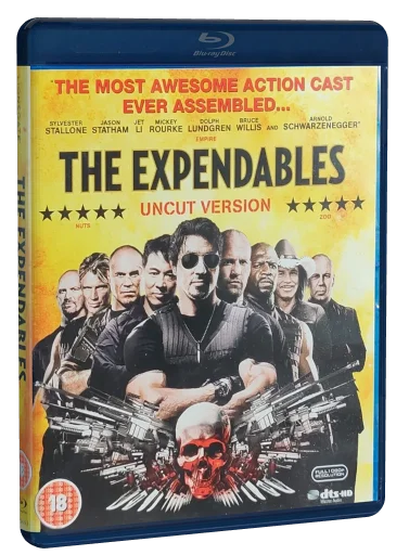 The Expendables Blu-ray, Lionsgate