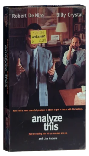 Analyze This VHS, Warner Home Video